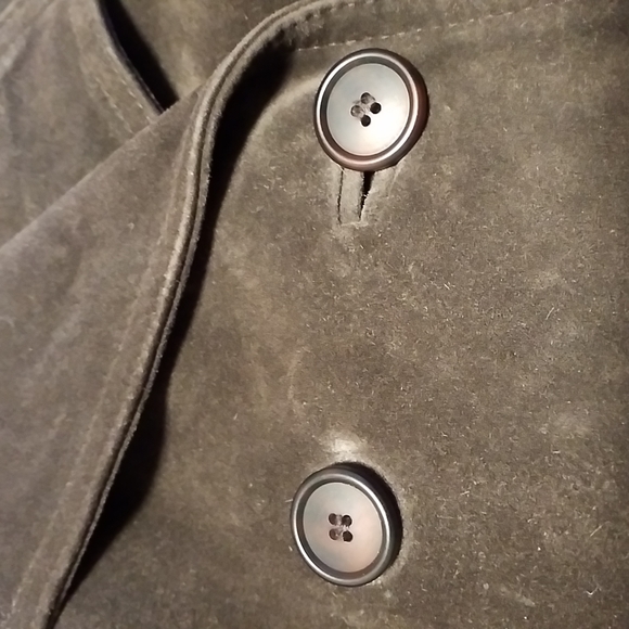 Danier chocolate suede jacket - Picture 7 of 7